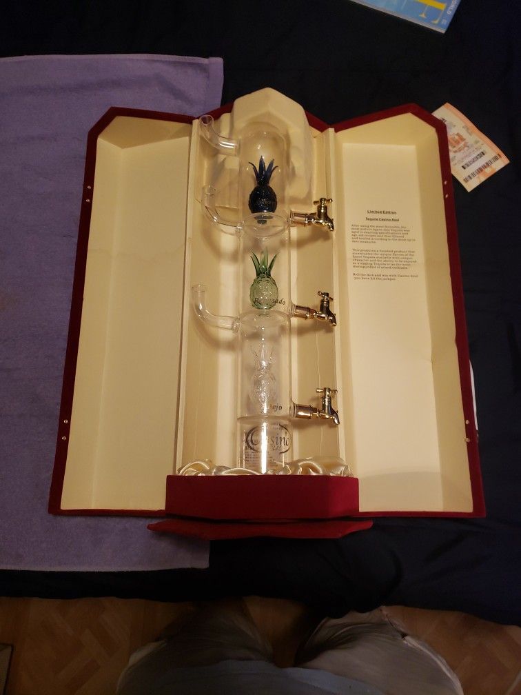 Casino Azul Glass Bottle Limted Edition