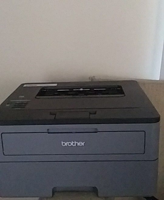 Brother Compact Monochrome Laser Printer, HL-L2350DW, Wireless Printing, Duplex Two-Sided Printing, Amazon Dash Replenishment Enabled + 2 pack toner!