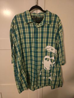 Scarface dragon fly short sleeve shirt