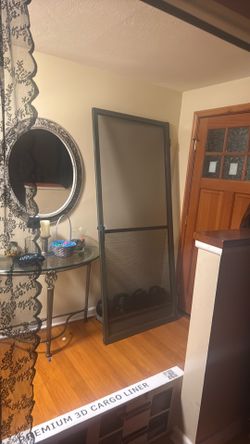 Very good condition used screen door
