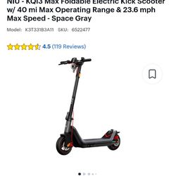 Electric Scooter 