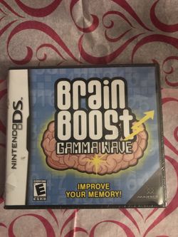 NINTENDO DS- BRAIN BOOST GAME