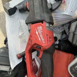 M18 FUEL 18V Lithium-lon Brushless Cordless Hole Hawg 7/16 in. Right Angle Drill