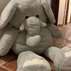 Animal Adventure Giant XL Stuffed Elephant. 