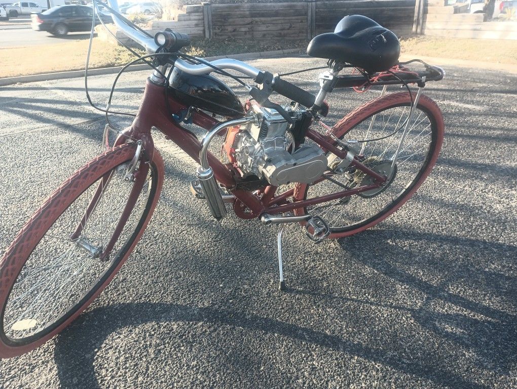 50cc Motorized Bicycle $450