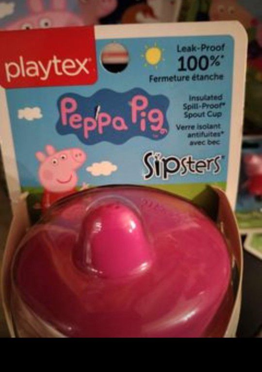 Playtex Sipsters Stage 3 Peppa Pig for Sale in Show Low, AZ - OfferUp