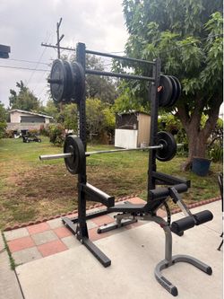Rogue set up everything is rogue except the bench  all in good condition
