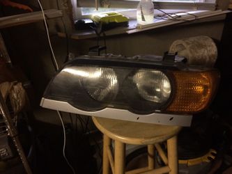 Replacement Driver Side Headlight For 00-03 BMW X5 right side 63126930209