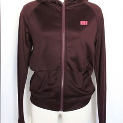 Live, Love, Dream Women’s Deep Purple Full-Zip Hoodie with Graphic