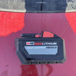 Milwaukee M18 Bateria 12.0ah $130 Precio Firme 