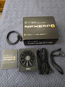 EVGA SuperNOVA NEX650G 650W 80+ Gold Fully Modular Power Supply