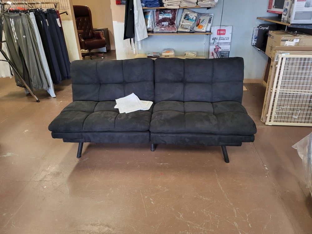 Black Futon Sofa. 279.00