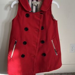Burberry London Red Coat Kids