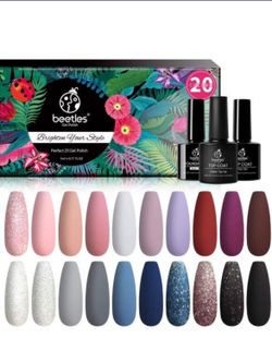 23pc Beetles Gel Nail Polish Kit