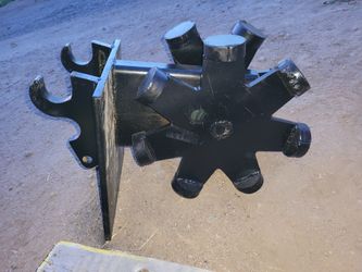 Dirt Compactor Sheep's Foot Pad Foot Mini Excavator Attachment