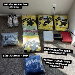 Sp5der Hoodies , Baccarat 200ml 