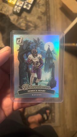 Derrick Henry Donruss Downtown Holo Ravens Card