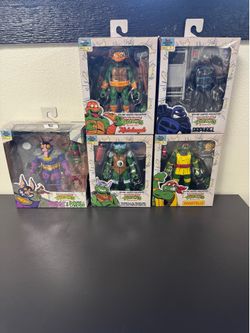 NECA TMNT Stump set of 4 & Wingnut