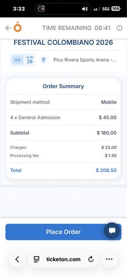 Colombia Festival Tickets