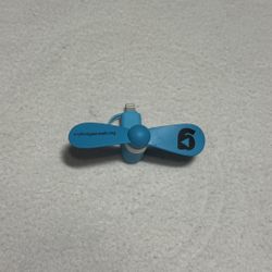 Plug In Fan For Phone Lightning Or Usb Mini Type Plug-In For iPhone Or Android