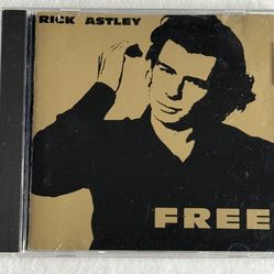 Rick Astley – Free CD Album 1991 BMG RCA Pop Soul “Cry for Help” Vintage