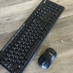 Wireless Key Board And Mouse 