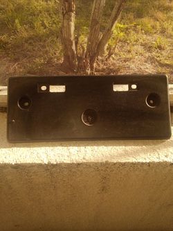 Nissan maxima license plate holder