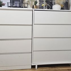 2 4-drawer Dresser