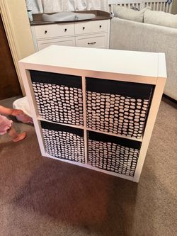 IKEA White Cube Storage Shelf