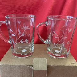 2 Latte Mug Pair