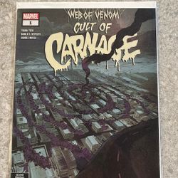 Web of Venom: Cult of Carnage #1 (2018) Marvel Comics '2nd Print' 