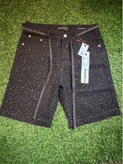 Purple Jean shorts (Size 32)