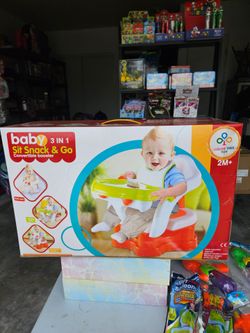 New baby 3 in 1 sit snack & go