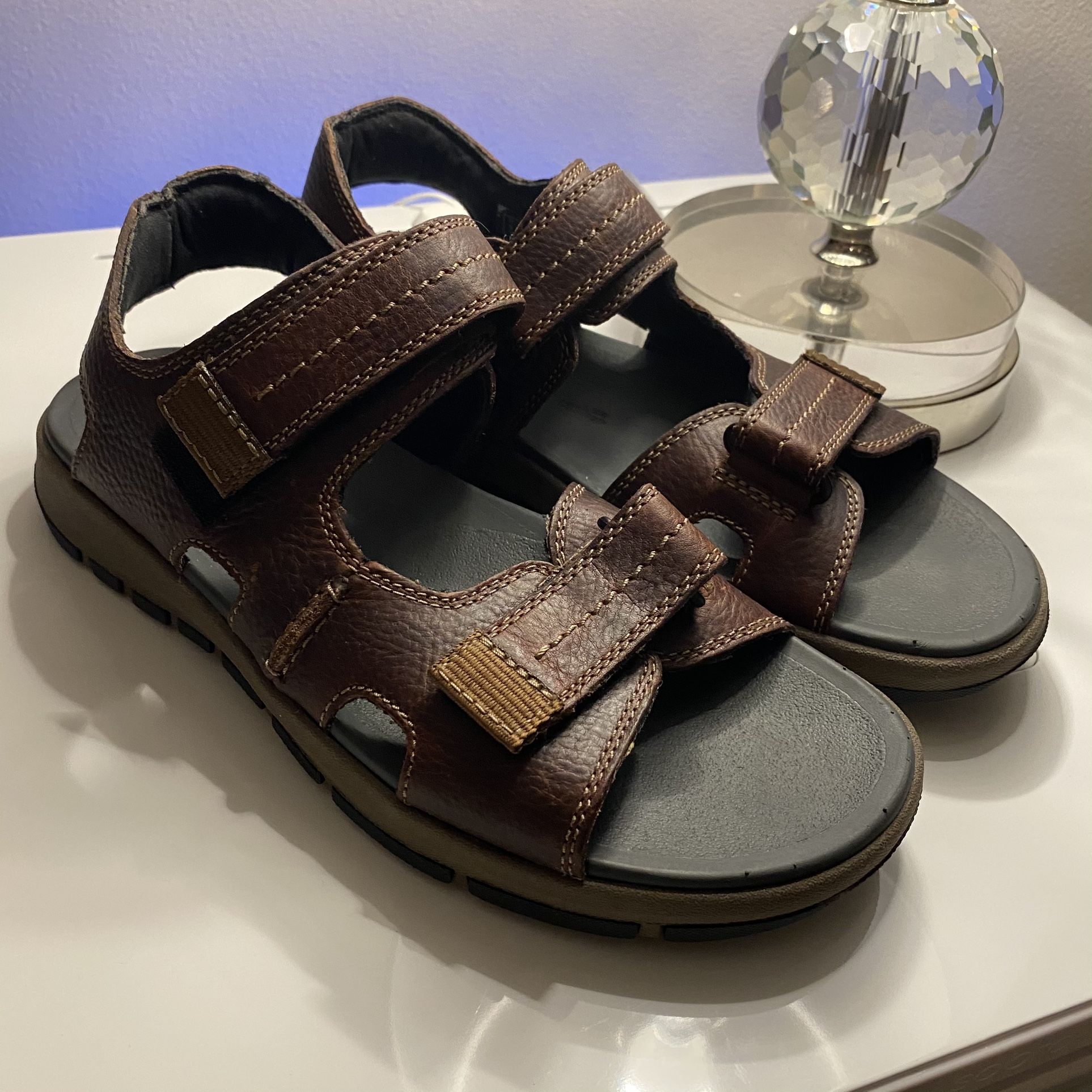 Clarks Leather Sandals