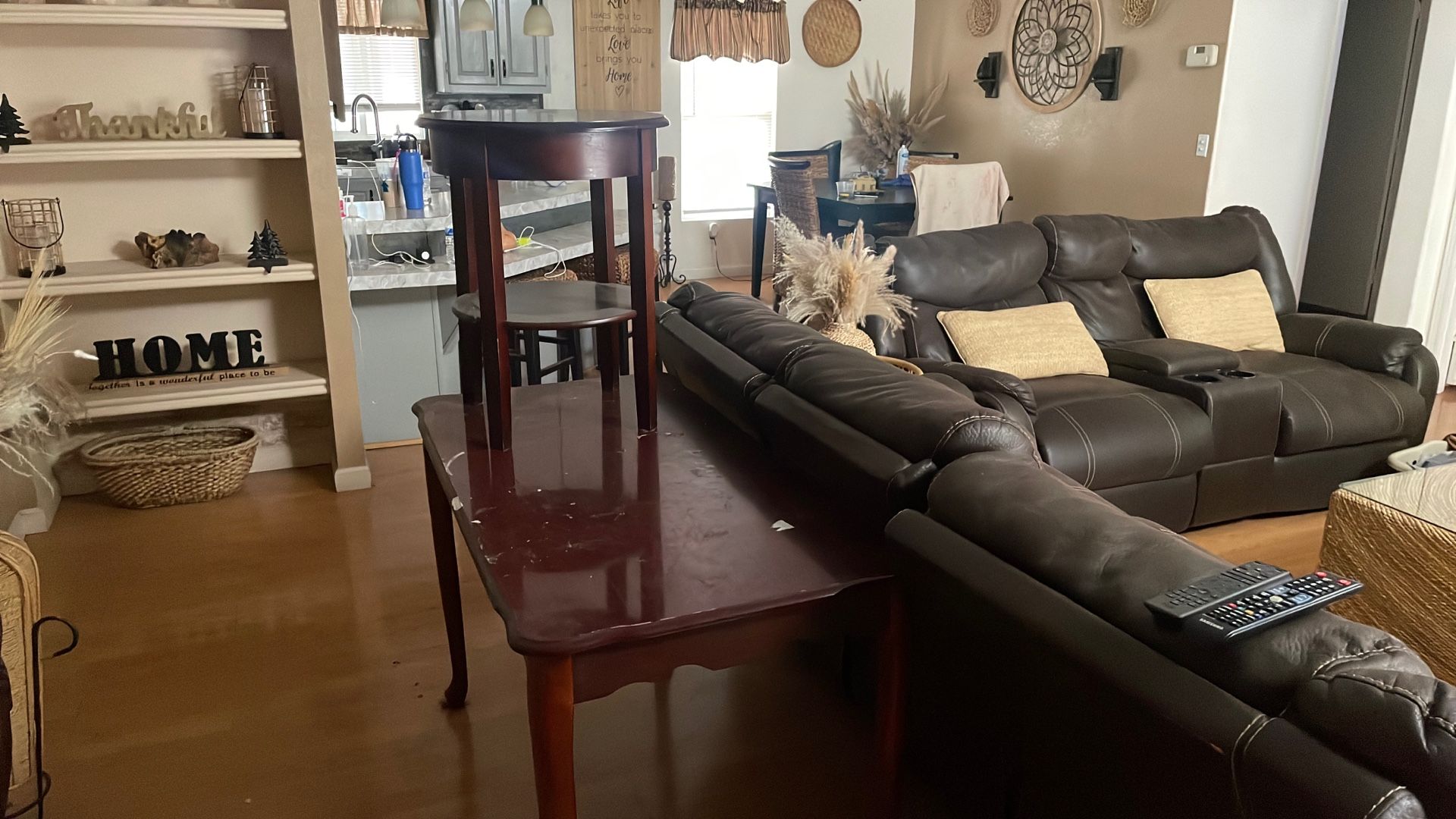 Coffee Table And Desk 