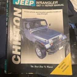 Chilton Jeep Repair Manual