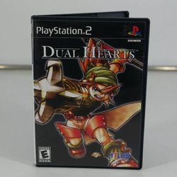 Dual Hearts (PS2, 2002 ATLUS) MINT/NM Disc Complete CIB Manual FAST SHIPPED