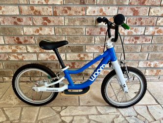 Woom Go 1 Plus Bike (Blue) - 14 inch wheels