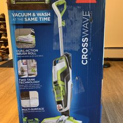 Unboxed New - BISSELL Crosswave All In One Multi-surface Cleaner With Bonus Brush Rolls And Cleaning Formula Bundle 