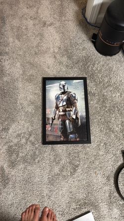 The Mandalorian Framed Art Print