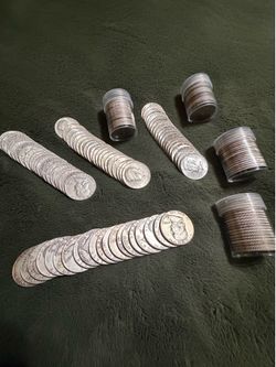 1964 and earlier 90% half dollars