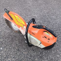 Stihl TS420 14inch Cut-Off Hot Saw Vgood Condition With Diamond Blade. For Pick Up Fremont Seattle. No Low Ball Offers Please. No Trades 