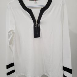 Women's Long Sleeve 3/4 Zip Top