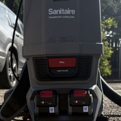 Sanitare 4qt Battery Backpack Vacuum 