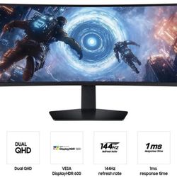 Samsung 49” Odyssey G9 G91F DQHD 144Hz Gaming Monitor – Open Box, Never Used 