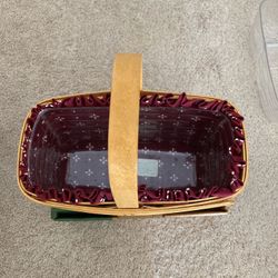 BN Longaberger Candle Basket