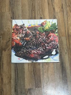 Food Photography Square Print or Tile