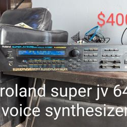 roland super jv 64 voice synthesizer