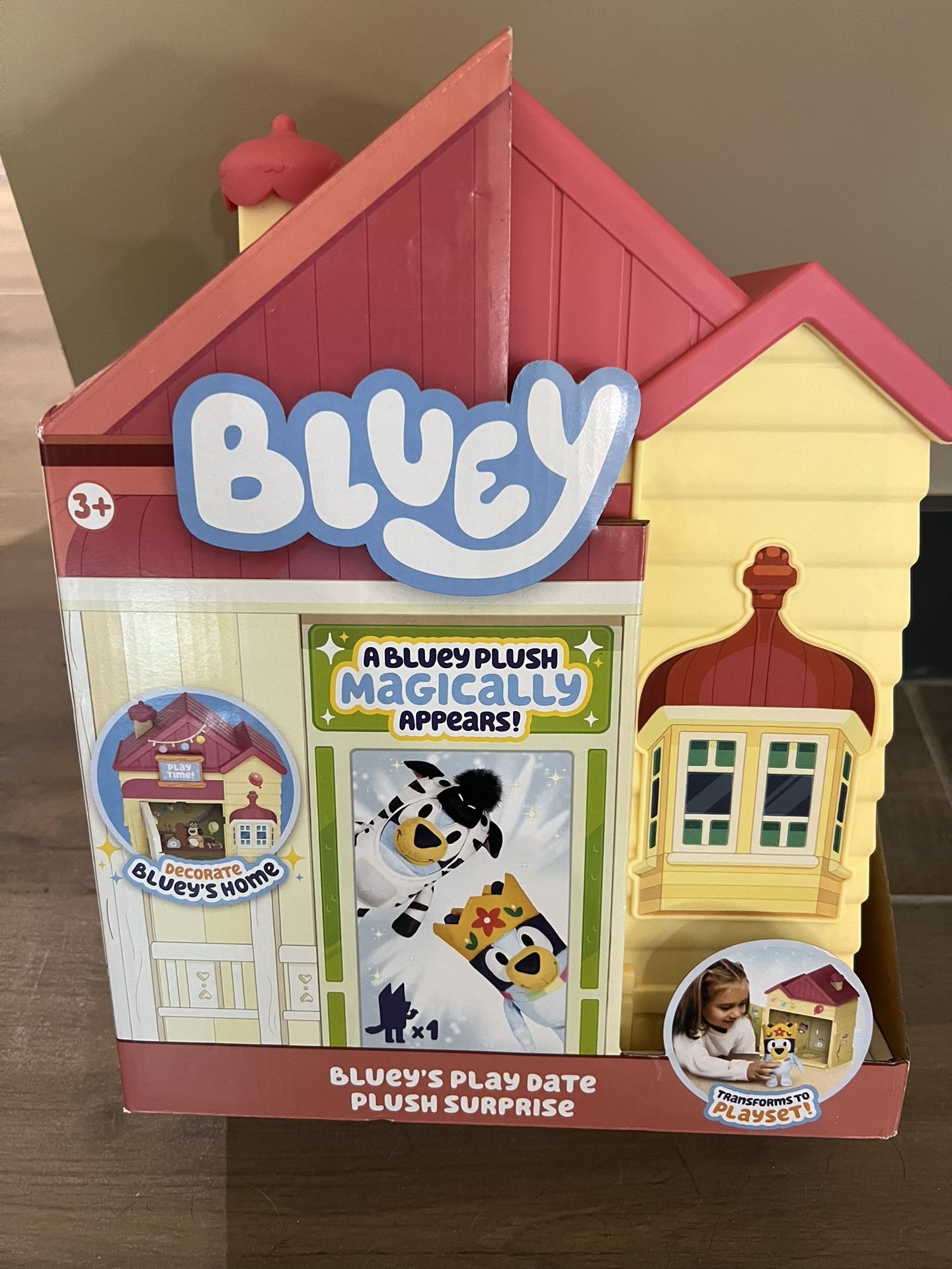 Bluey's Play Date Plush Surprise toy.