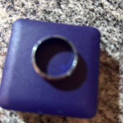 Men’s Blue Line Wedding Band